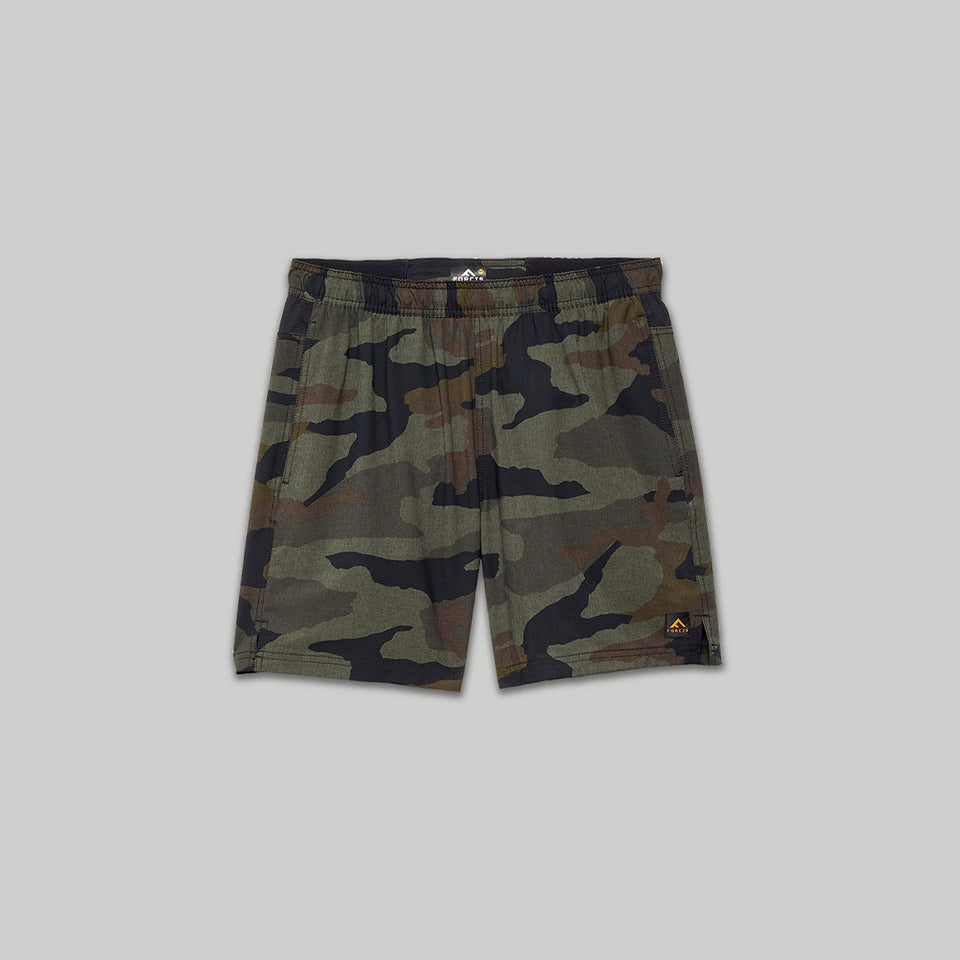 Forcis Standard Issue 6.5 Lined Short in Camo